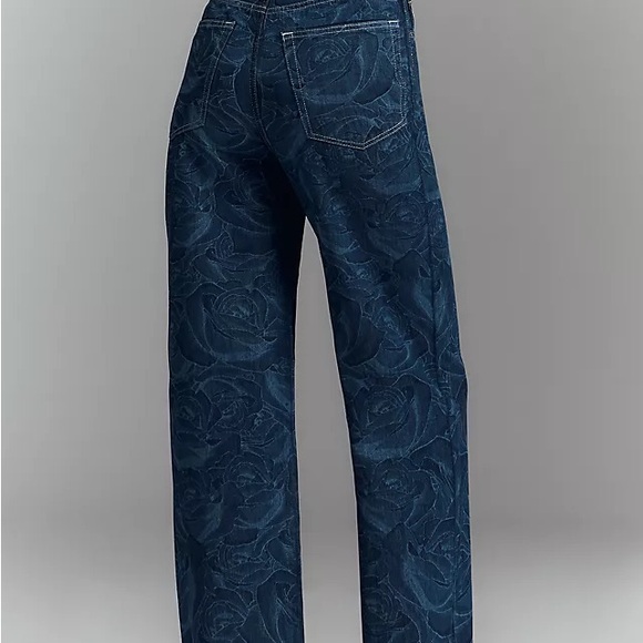 Anthropologie 🌹Ética Archer High-Rise Wide-Leg Jeans Sz 27 - Picture 4 of 6